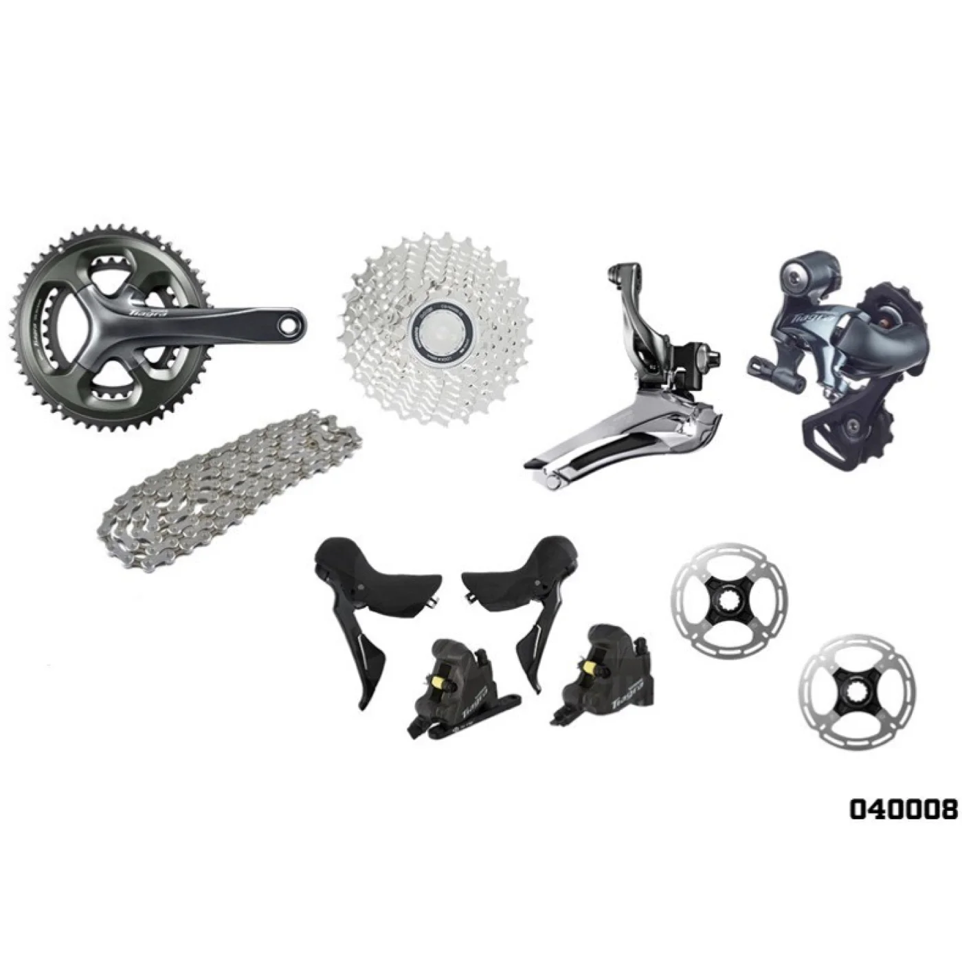Grupo Tiagra 4720 Disco 52-36T 11-32T 10V - Shimano