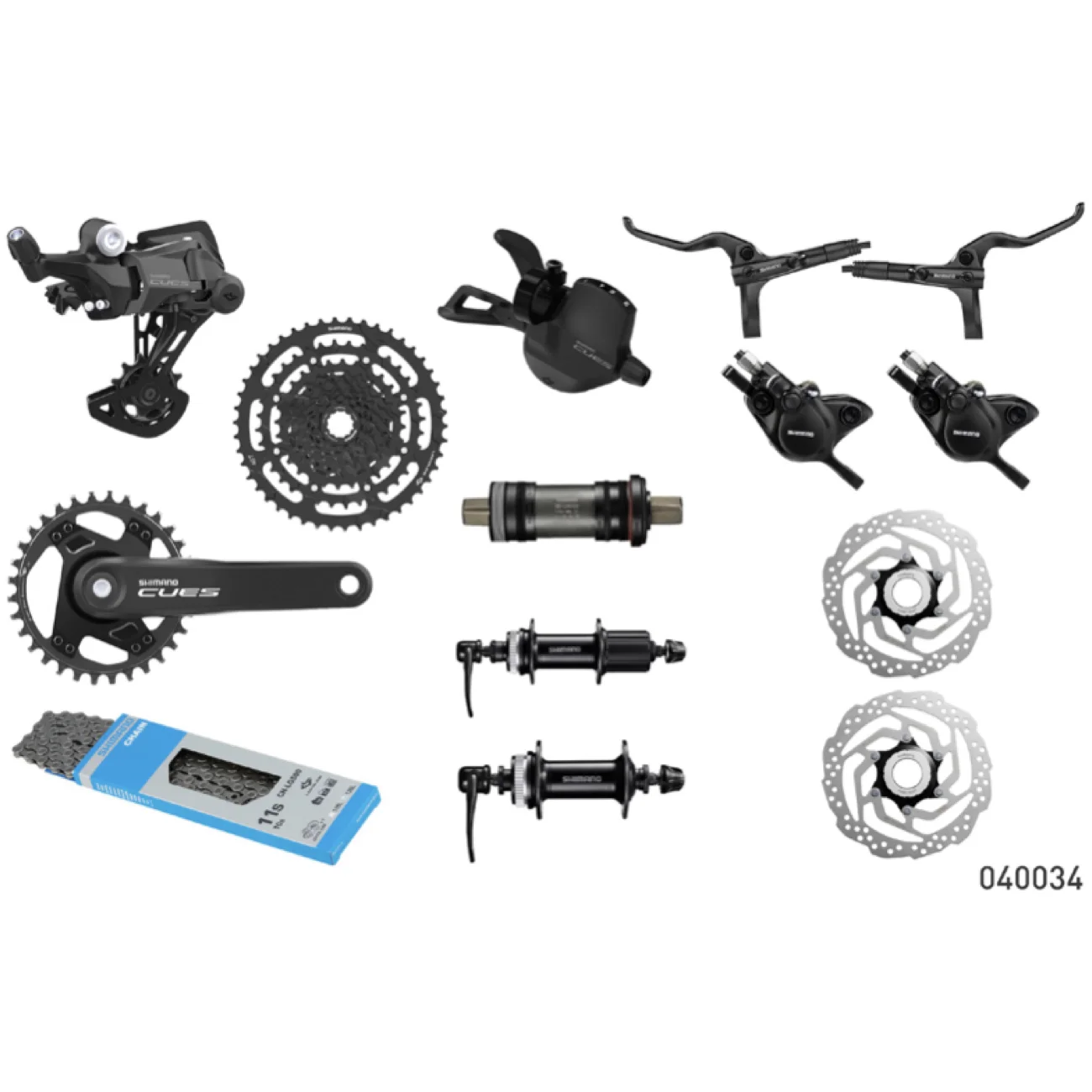 Grupo Cues 32T 11-46T 1X9V - Shimano