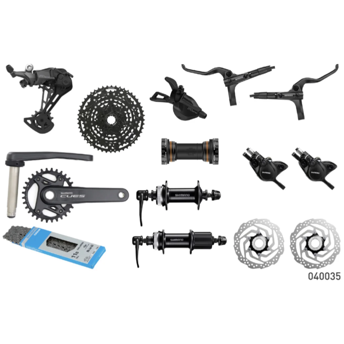 Grupo Cues 32T 11-48T 1X10V - Shimano