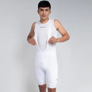Licra Hombre Corta Premium Plus Blanca-Capote