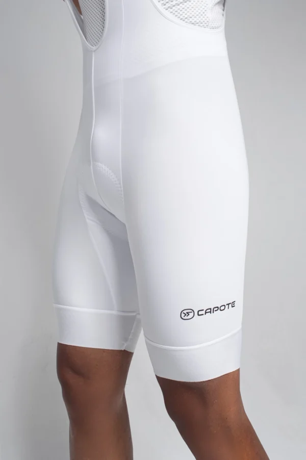 Licra Hombre Corta Premium Plus Blanca-Capote