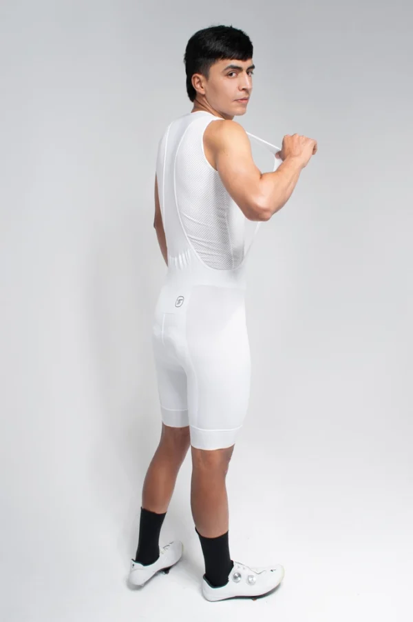 Licra Hombre Corta Premium Plus Blanca-Capote