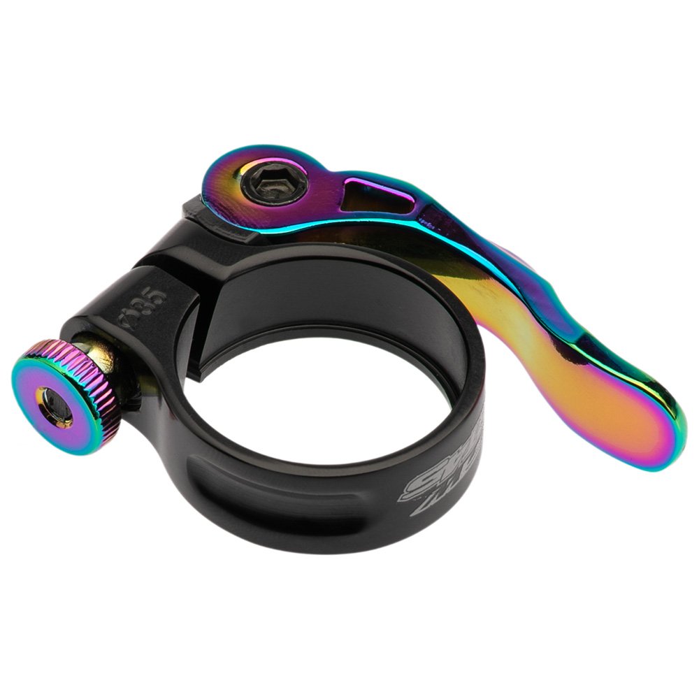 Abrazadera 35 mm Qr St45 Aluminio Negro Anodizado Gw