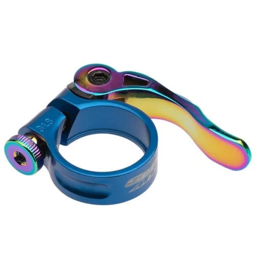 Abrazadera 31.8mm Qr St45 Aluminio Azul Anodizado Gw