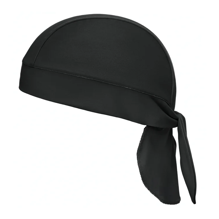 Bandana con Toalla Microfibra Negra - SICOMORO