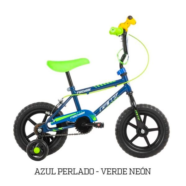 BICICLETA INFANTIL NIÑO 12P FIREMAN-GW