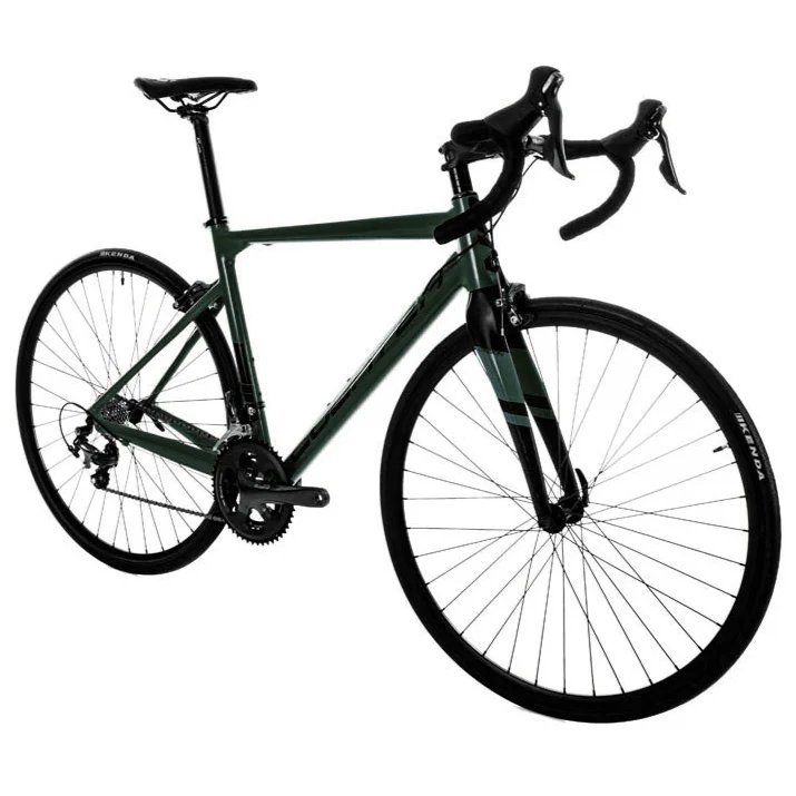 Bicicleta Ruta Counter 2X11 Vel. Tenedor Carbono Rin700 Verde - On Trail