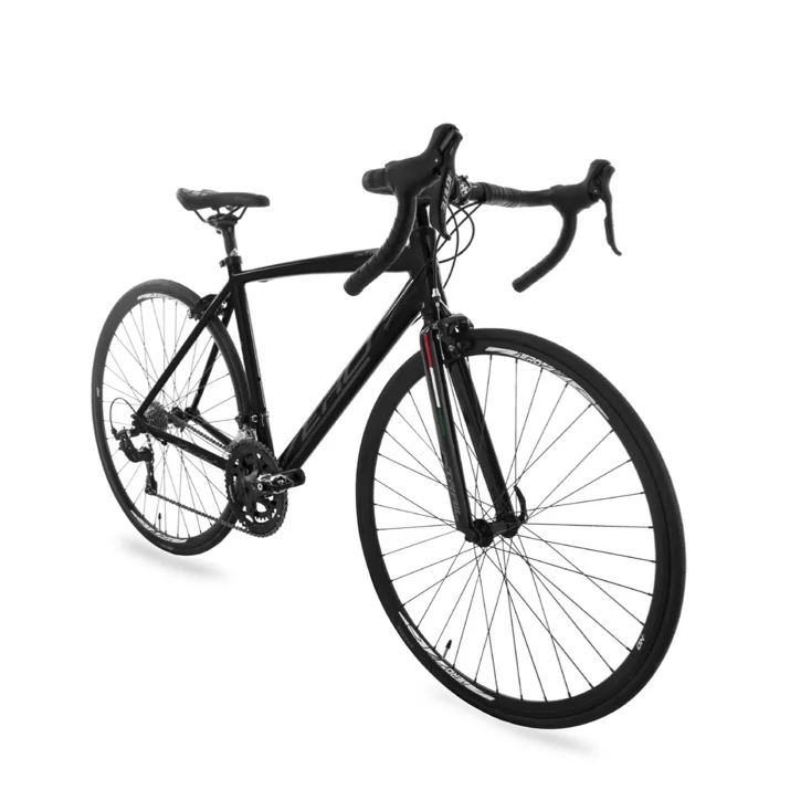 Bicicleta Ruta Zero 2X7 Velocidades Rin700 Negra - On Trail