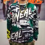 Buso Motocross/Dh Manga Larga Verde - Cavalieri