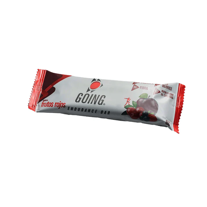 Barra de proteina endurade 60gr Frutos Rojos -Going