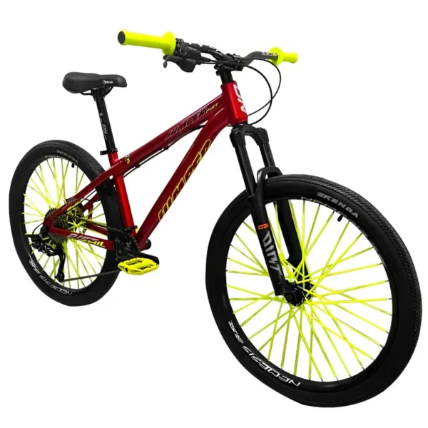 Bicicleta 26 Jumper Stunt/Dirt Hidráulica 1X9 Vel Colores On trail