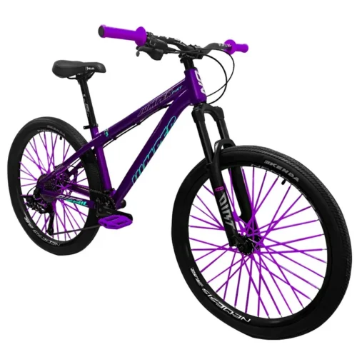 Bicicleta 26 Jumper Stunt/Dirt Hidráulica 1X9 Vel Colores On trail