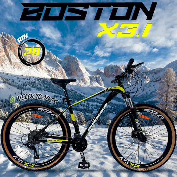 Bicicleta 29P Boston X3.1 9 Vel Hidraúlica - Profit