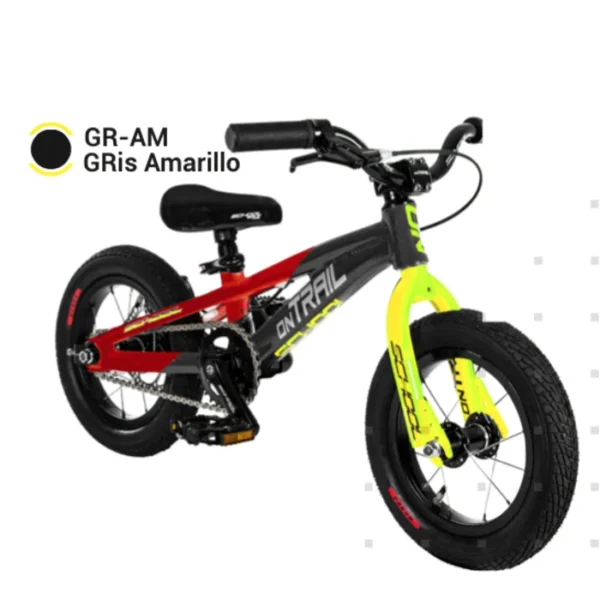 Bicicleta Aluminio Bmx (Bicicross) 12" Balance C/Pedales, Disco Mec - On trail