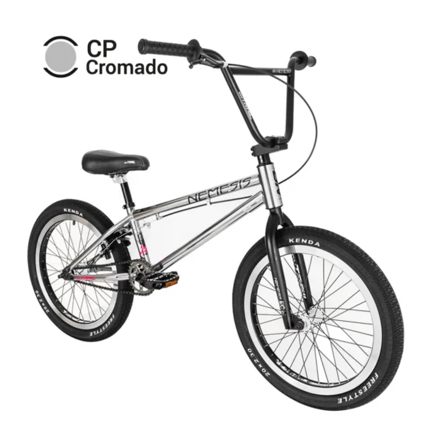 Bicicleta Bmx Nemesis 20" Color Plata U-Brake - On Trail