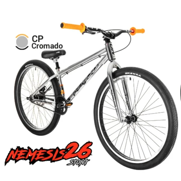 Bicicleta Bmx Nemesis 26" U-Brake Cromada - On Trail