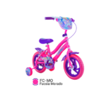 Bicicleta Fantasy Princess 12" Fucsia/Morado - On Trail