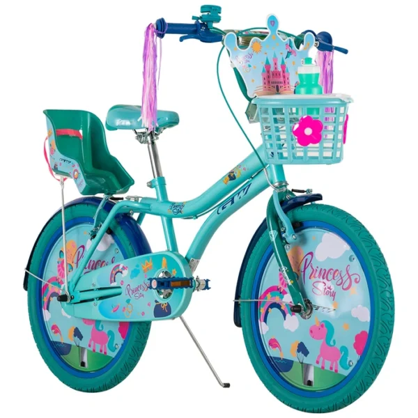Bicicleta Infantil Niña 20" Princess Story Colores - Gw