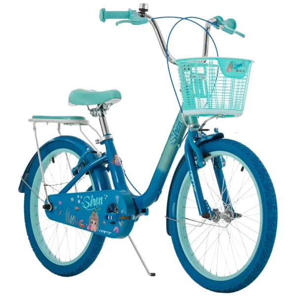 Bicicleta Infantil Niña 20" Siren Azul Mineral - Gw