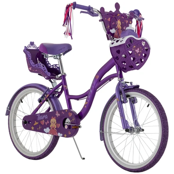 Bicicleta Infantil Niña 20" Tiara Colores - Gw