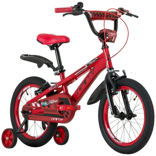 Bicicleta Infantil Niño 16" Hero Rojo - Gw
