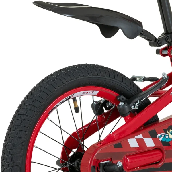 Bicicleta Infantil Niño 16" Hero Rojo - Gw