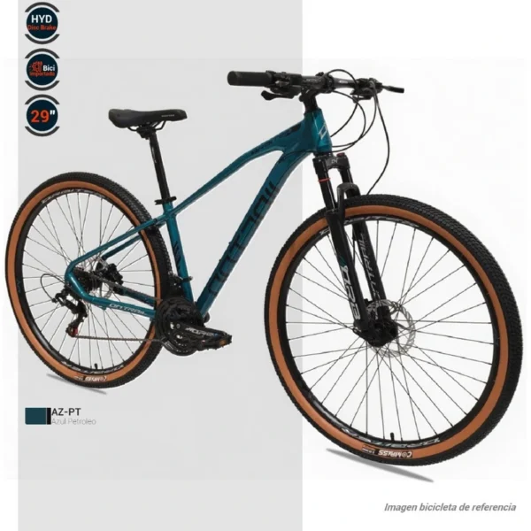 Bicicleta Mtb 29P 3x7 Vel. Orbiter  Hidráulica Colores- On Trail