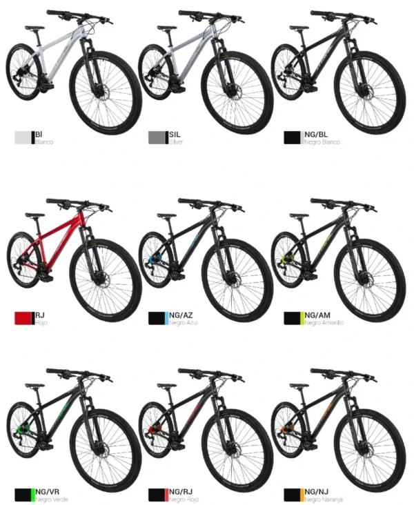 Bicicleta Mtb Blaster X 29P 7 Vel. Hidráulica Colores - On Trail