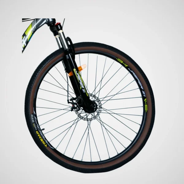 Bicicleta Mtb Rin 29" Doble Suspension Jazper Z1 8 vel Gris/Verde - Profit
