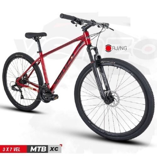 Bicicleta Mtb Rin 29" Ragnar 3x7 Vel Mecanica Colores - Venzo