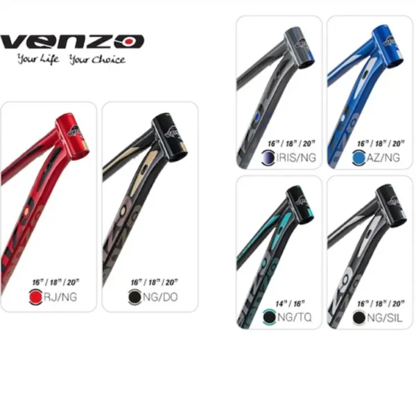 Bicicleta Mtb Rin 29" Ragnar 3x7 Vel Mecanica Colores - Venzo