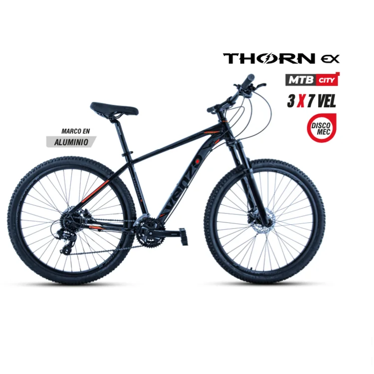 Bicicleta Mtb Rin 29" Thorn 3x7 Vel - Venzo