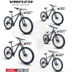 Bicicleta Mtb Rin 29" Amphion 3x8 Vel Hidráulica - Venzo