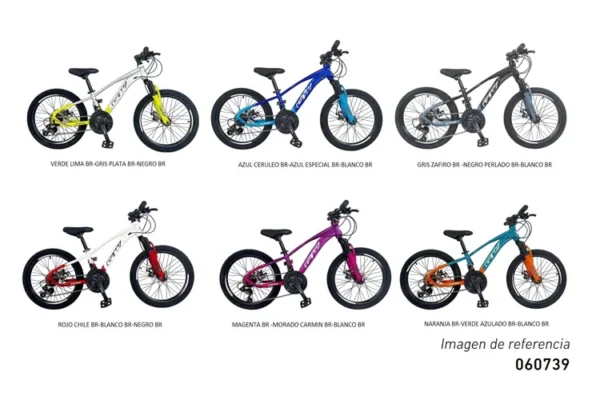 Bicicleta Mtb Titan 20" 7 Vel. - GW