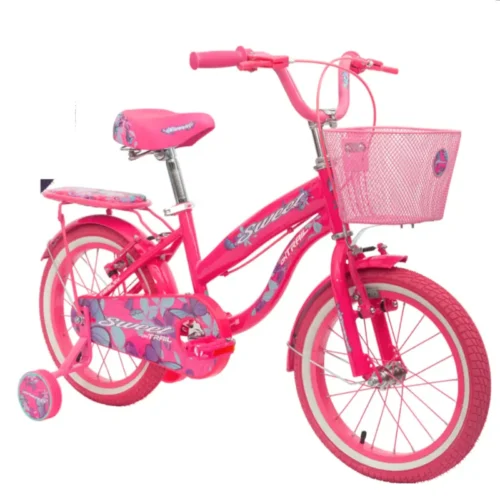 Bicicleta Ride 16" Sweet Fucsia - On Trail