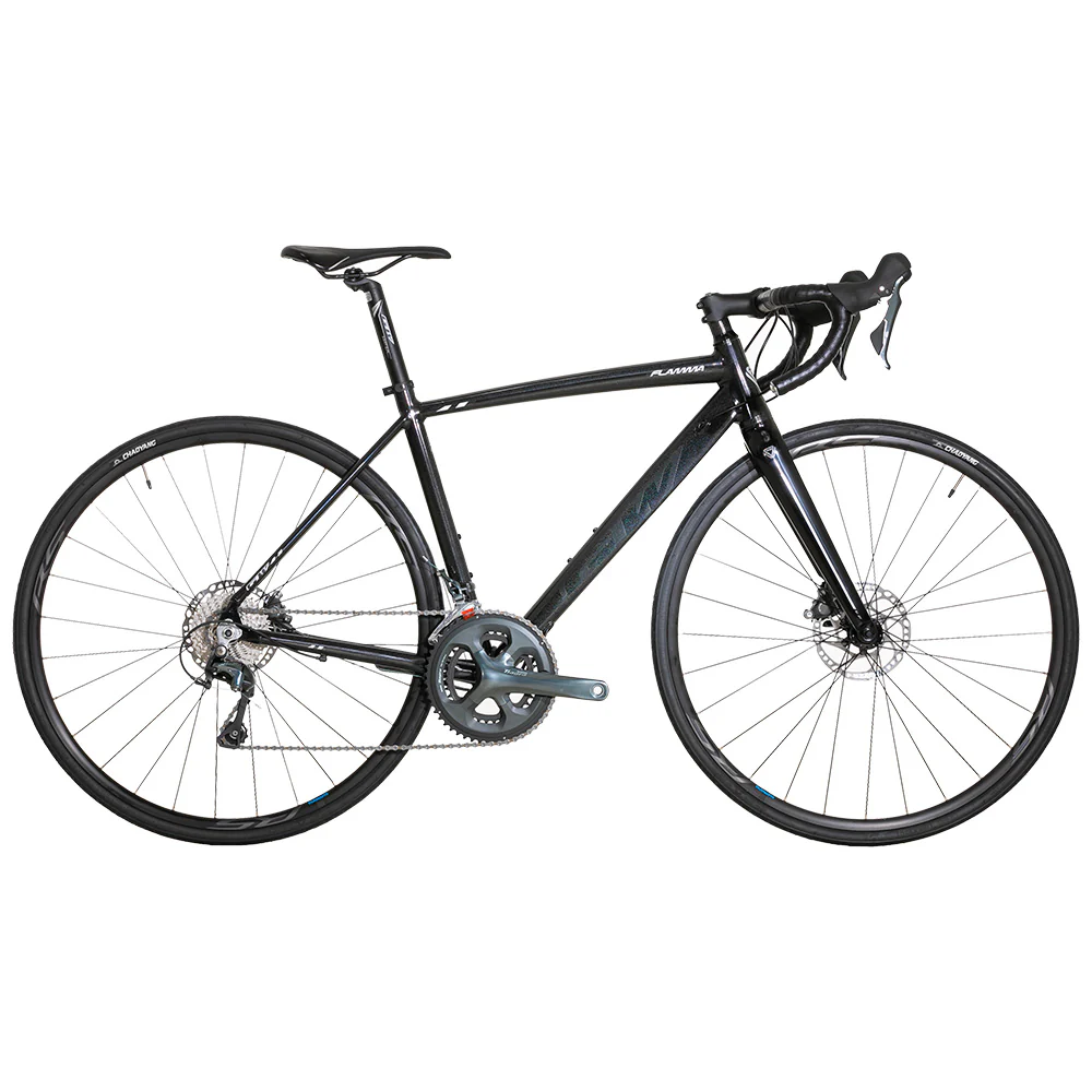 Bicicleta Ruta Flamma R2 Disco Hidráulico Shimano Tiagra GW