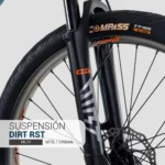 Bicicleta Stunt/Dirt 26" Jumper Deluxe 1X8 Vel Colores On trail