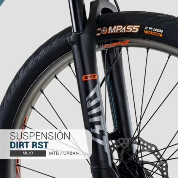 Bicicleta Stunt/Dirt 26" Jumper Deluxe 1X8 Vel Colores On trail