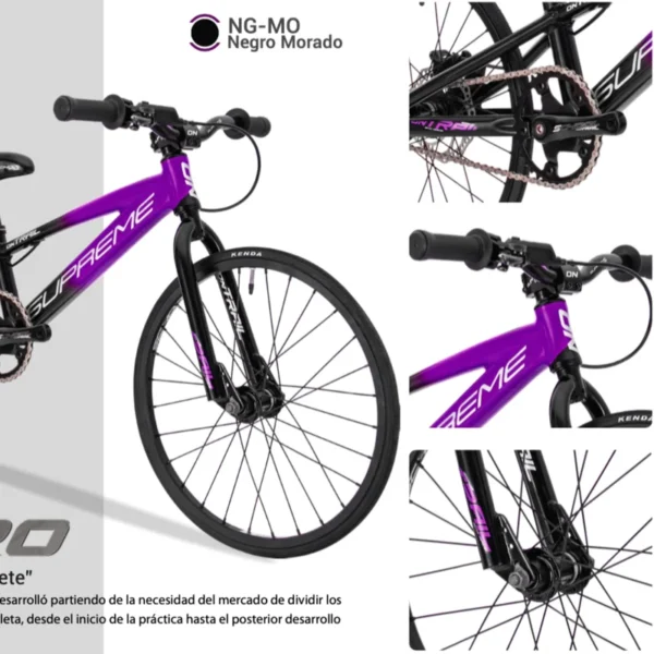 Bicicleta Supreme  Bicicross 18" Disco Hidráulico - On Trail