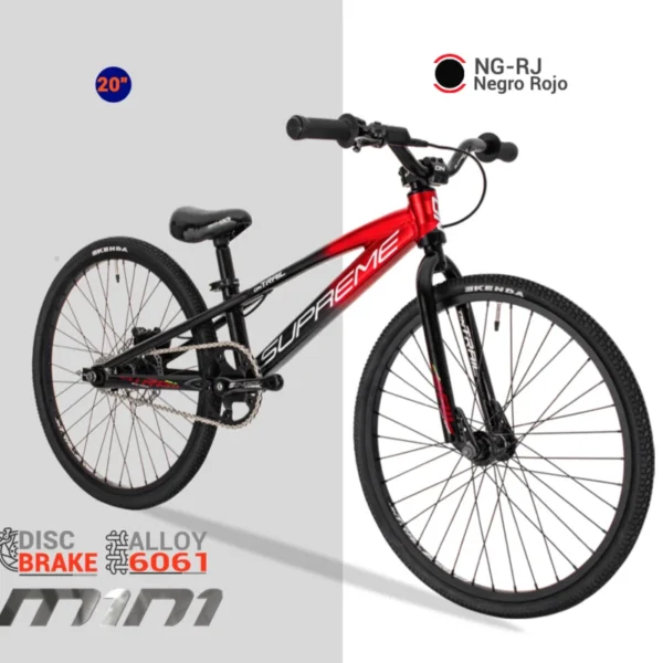 Bicicleta Supreme  Mini 20 Bmx Disco Hidráulico - On Trail