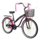 Bicicleta Sweet 24" C/Canasta y Parrilla - On Trail