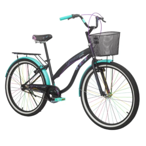 Bicicleta Sweet 26" C/Canasta y Parrilla - On Trail