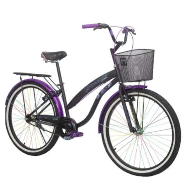 Bicicleta Sweet 26" C/Canasta y Parrilla - On Trail