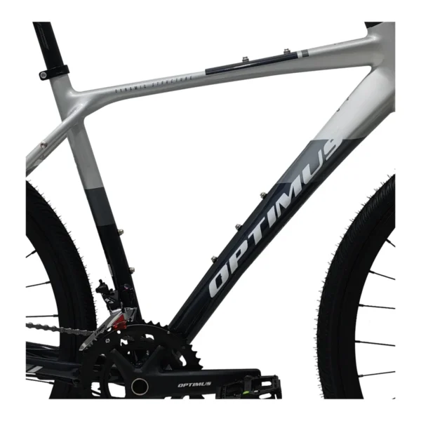 Bicicleta de Gravel Antara 9 vel Gris - Optimus
