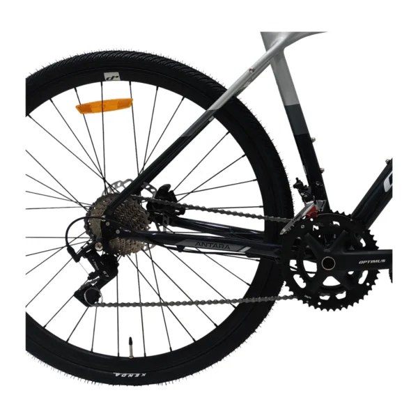 Bicicleta de Gravel Antara 9 vel Gris - Optimus