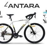 Bicicleta de Gravel Antara 9 vel Blanco/Verde- Optimus