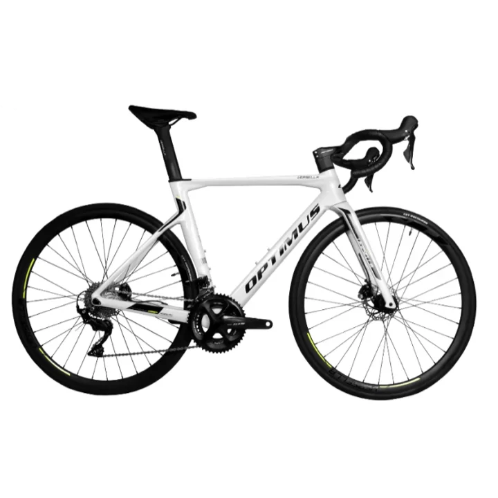 Bicicleta de ruta Carbono Versella 11S Blanca - Optimus
