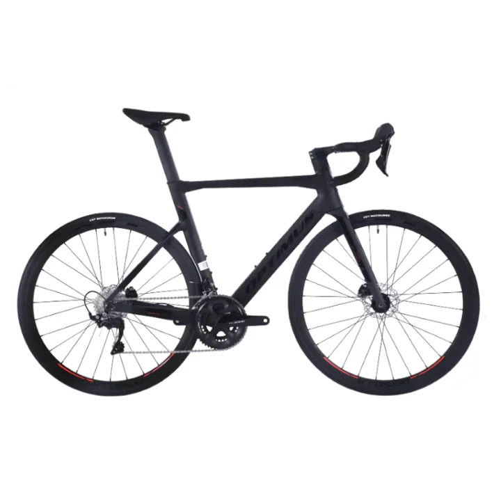 Bicicleta de ruta Carbono Versella 11S Negra - Optimus