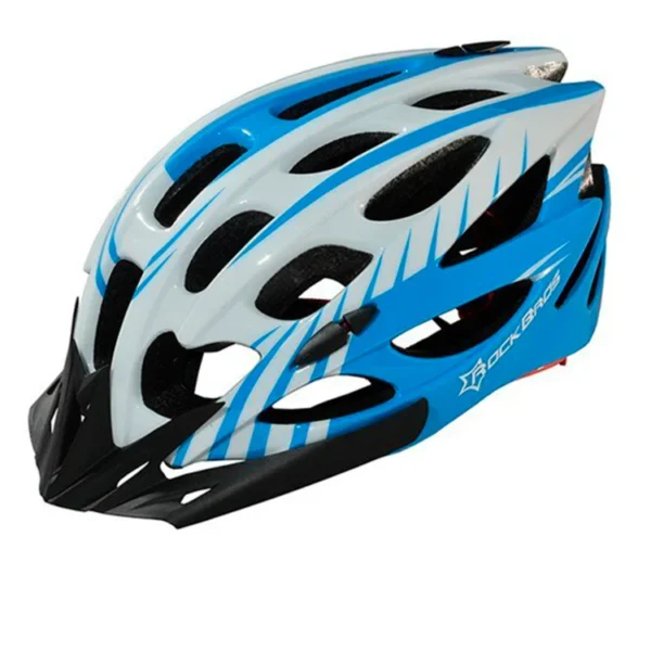 Casco Básico WT027 Blanco/Azul - RockBros