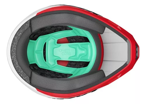 Casco Full Face Chase KC Rojo Mate - Lazer